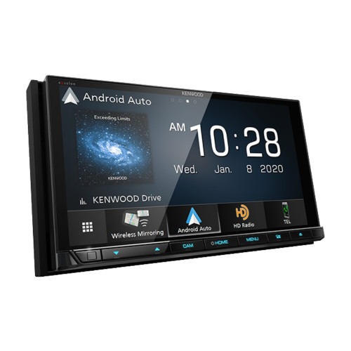 Kenwood DDX9907XR 6.8" DVD Receiver with CMOS-230LP1 Universal Backup Camera