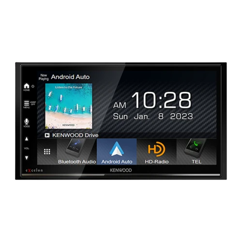 Kenwood DMX709S 6.8" Multimedia Receiver w/ CMOS-230LP1 Universal Backup Camera