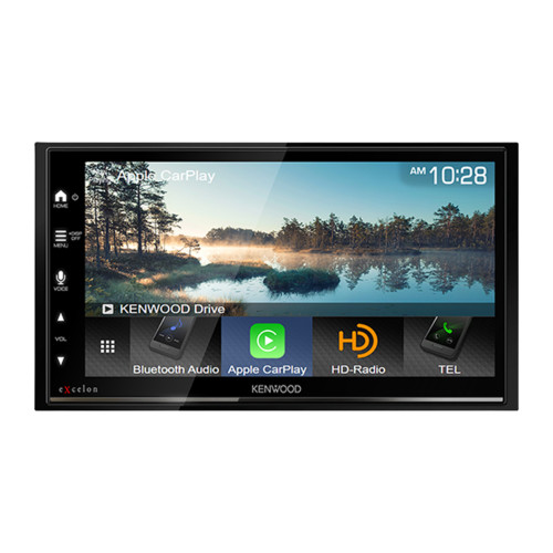Kenwood DMX809S 6.8" Multimedia Receiver w/ CMOS-230LP1 Universal Backup Camera