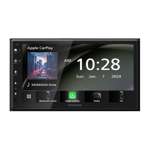 Kenwood DMX4710S 6.8" Multimedia Receiver w/ CMOS-230LP1 Universal Backup Camera