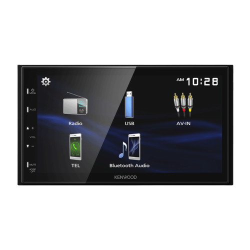Kenwood DMX129BT 6.8" Multimedia Receiver w/ CMOS-230LP1 Universal Backup Camera