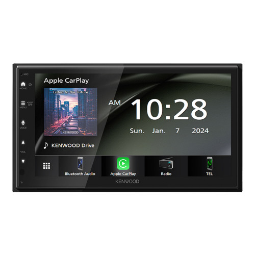 Kenwood DMX50S 6.8"" Multimedia Receiver w/ CMOS-230LP1 Universal Backup Camera