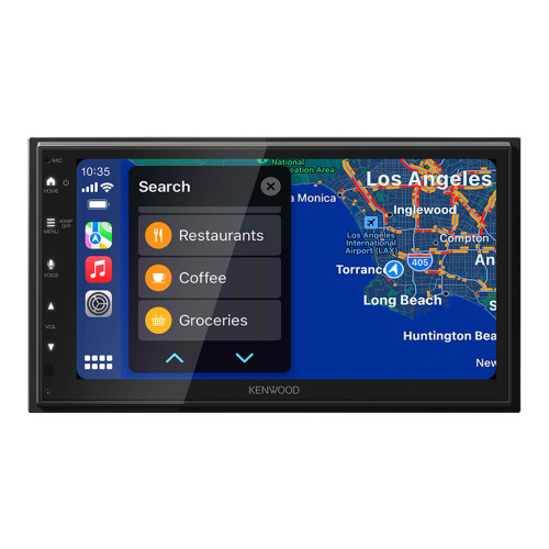 Kenwood DMX50S 6.8"" Multimedia Receiver w/ CMOS-230LP1 Universal Backup Camera