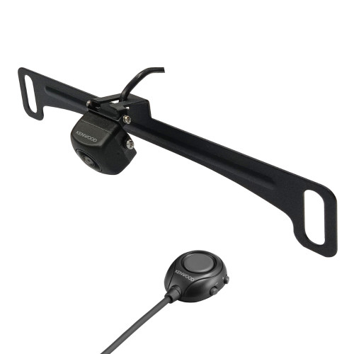 Kenwood CMOS-320LP Universal Rear View Camera with License Plate Mounting Kit
