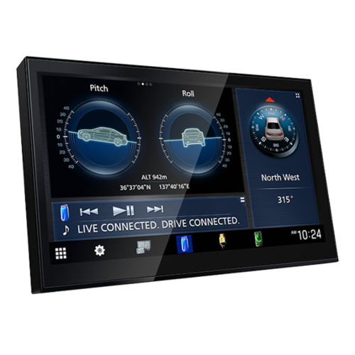 RFRB Kenwood DAX8000S 8" Multimedia Receiver w/ Wired & Wireless Apple CarPlay