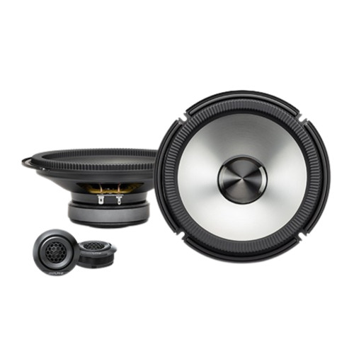 Alpine BRV-S80C 8"" BassRev Component Speakers Set with 50W RMS & 150W Peak Power