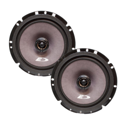 New, Open Box Alpine SXE-1726S SXE Series 6.5" 40 Watts RMS 2-Way Coaxial Speakers (Pair)
