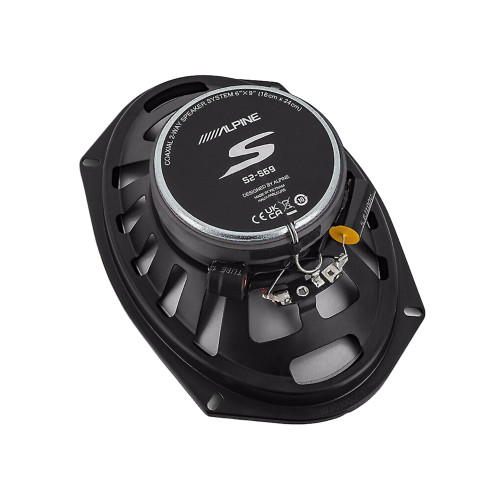 New, Open Box Alpine S2-S69 S-Series 6"x9" 2-way Coaxial Speakers