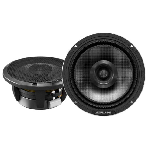 New, Open Box Alpine Status HDZ-65 Hi-Res 6.5" 2-Way Coaxial Speaker Set
