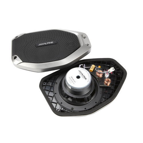 New, Open Box Alpine PSS-24WRA Direct-Fit Complete Speaker System For Jeep Wrangler/Gladiator