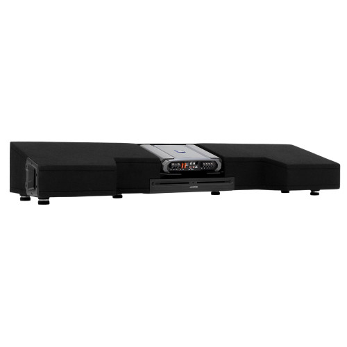 New, Open Box Alpine R-Series Dual R2-DB8V-TRK 8" Pre-Loaded Truck Sub Enclosures w/ 750W RMS