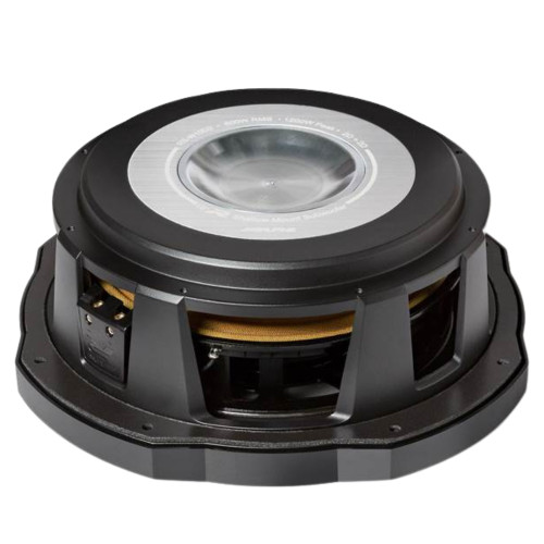 New, Open Box Alpine R-Series RS-W12D2 10" Shallow Mount Subwoofer with Dual 2-Ohm Voice Coils