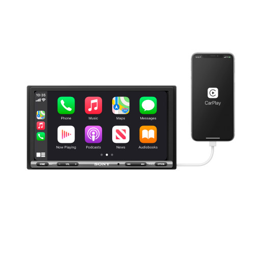 Used Sony XAVAX3200 7" 2-DIN Digital Multimedia w/ CarPlay/Android Auto