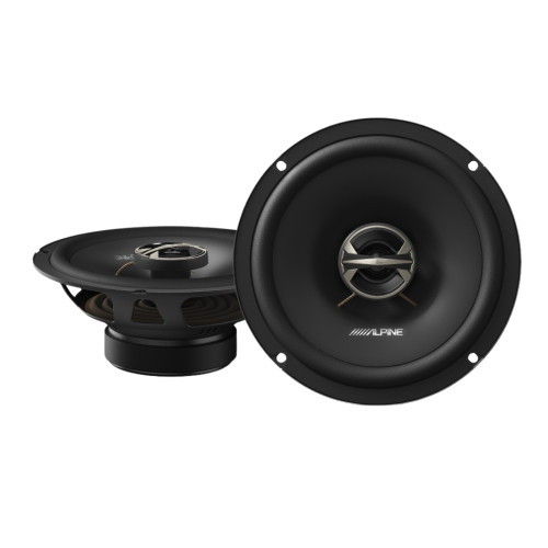 New, Open Box Alpine EL-E65 E-Series 6-1/2" 160 Watts Peak Power 4-Ohm 2-way Coaxial Speakers