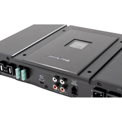 New, Open Box Alpine Status HDA-F60 Hi-Res 4-Channel Amplifier