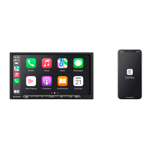 Open Box Sony XAV-AX4000 7" 2-DIN Multimedia w Wireless CarPlay & Android Auto