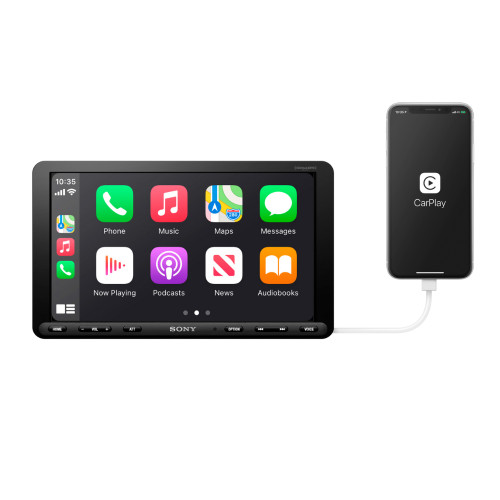 Open Box Sony XAVAX8100 8.95" 1-DIN Digital Multimedia w/ CarPlay/Android Auto