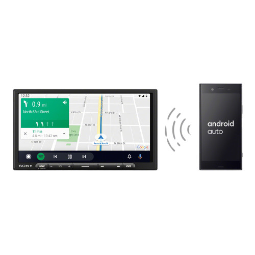 New, Open Box Sony XAV-AX4000 7" 2-DIN Multimedia w/ Wireless CarPlay/Android Auto