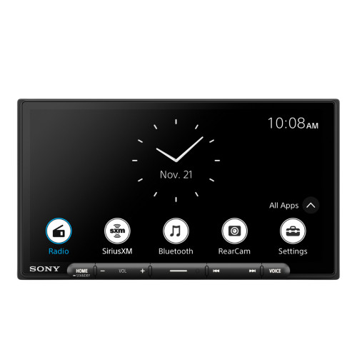 New, Open Box Sony XAVAX6000 6.95" 1-DIN Digital Multimedia w/ CarPlay/Android Auto