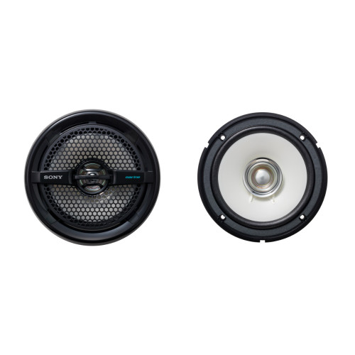 New, Open Box Sony XSMP1611B 6.5" 65 Watts RMS Salt Water-Resistant Dual-Cone Marine Speakers