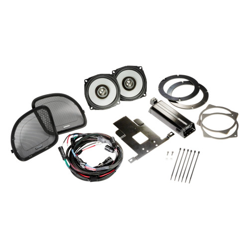Used Kicker 46HDR154 Audio Kit Select 2015 Harley-Davidson Road Glide models