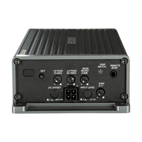 Used Kicker 47KEY5001 Smart Mono Amplifier with Bass Revealer/Processor AI-Driven DSP