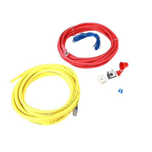 Used Kicker 47KMPK4 Marine-Grade Amplifier Wiring Power Kit (4-Gauge)