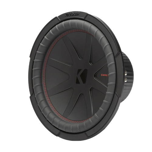 Used Kicker 48CWR122 CompR Series 12" Car Subwoofer with Dual 2 Ohm Voice Coils