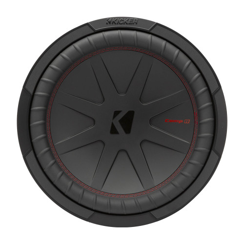 Used Kicker 48CWR122 CompR Series 12" Car Subwoofer with Dual 2 Ohm Voice Coils