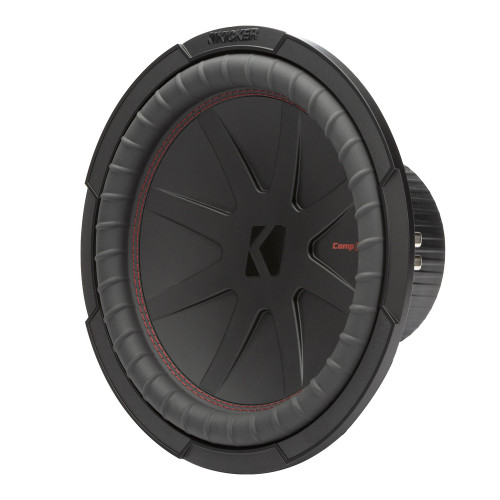 Used Kicker 48CWR124 CompR Series 12" Car Subwoofer with Dual 4 Ohm Voice Coils