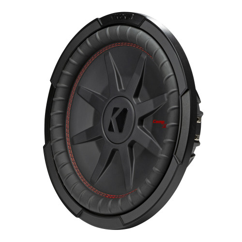 Used Kicker 48CWRT122 1000W Peak 12" Comp RT Dual 2 ohm Shallow Mount Subwoofer