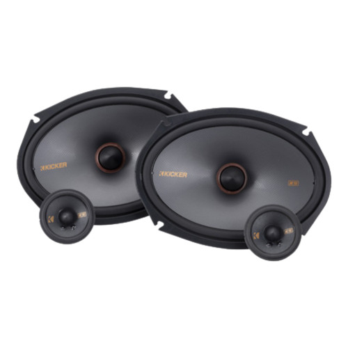 Used Kicker KS-Series 51KSS269 6x9" 4 Ohms 2-Way Component Speaker System