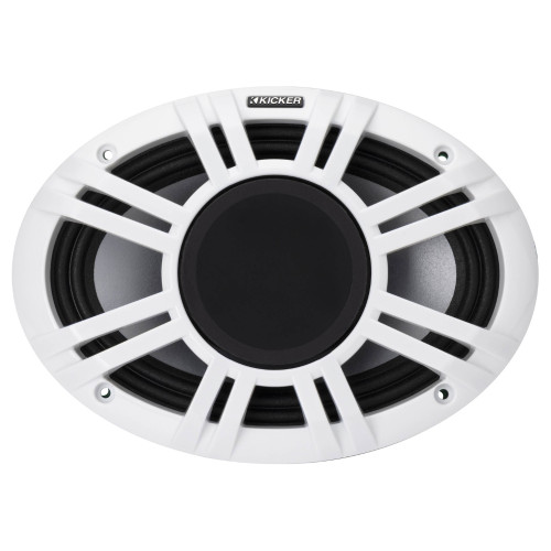 Used Kicker 48KMXL694 6x9" 2Way Marine Horn Loaded Compression  Coaxial Speaker