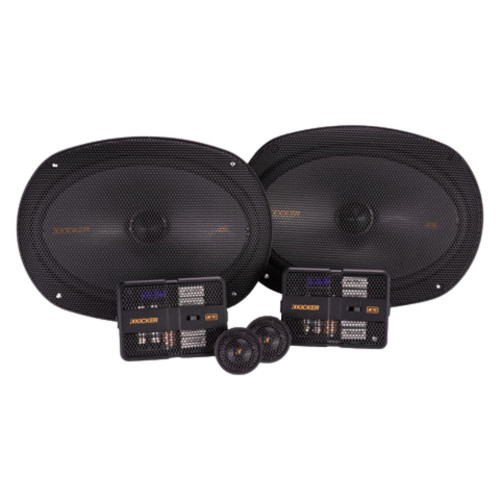 Used Kicker KS-Series 51KSS6904 6x9" Component Speaker System High Power Handling