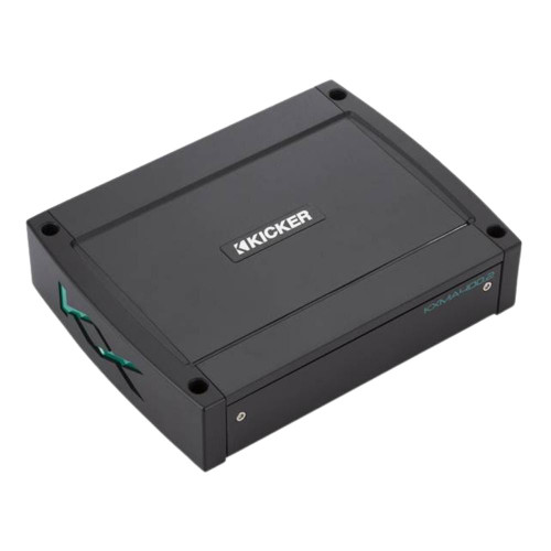 Used Kicker 48KXMA4002 2 Channel Full-Range Class D Marine Amplifier w/ 400 Watt Peak