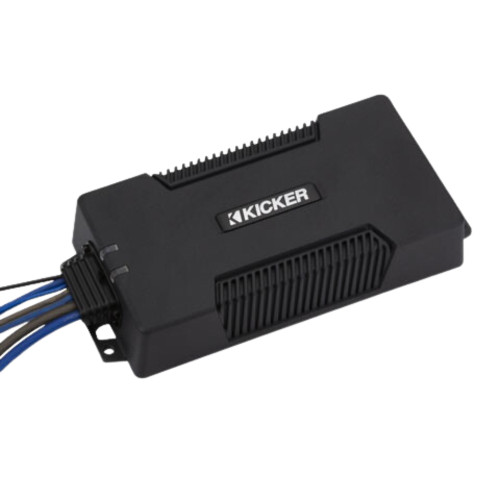 Used Kicker 48PXA3001 Waterproof Mono Subwoofer Amplifier with 500W Dynamic Power