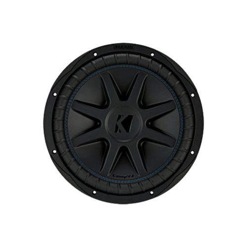 Used Kicker 50CVX124 CompVX 12" 1500 Watt Subwoofer w/ Dual Four-Ohm Voice Coils