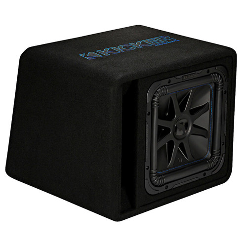 Used Kicker L7S Series 44VL7S122 Solo-Baric Loaded Enclosures with One 12" Subwoofer