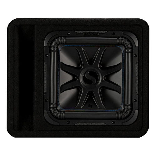 Used Kicker L7S Series 44VL7S122 Solo-Baric Loaded Enclosures with One 12" Subwoofer