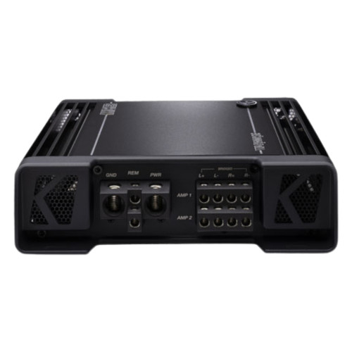 Used Kicker 49WXA10004 Warhorse Half-Bridge Class-D Design 2000 W 4-Channel Amplifier
