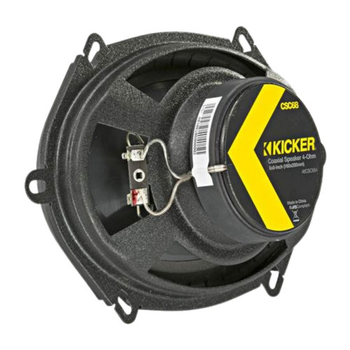 Used Kicker 46CSC684 CS Series 6"x8" 2-Way Coaxial Car Speakers w/ 225 Watts Peak