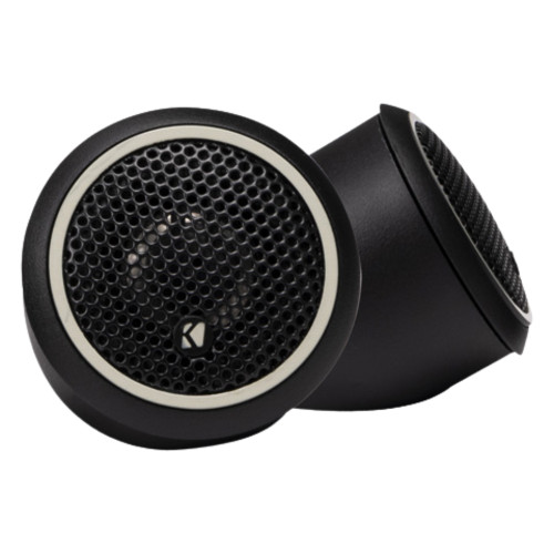 Used Kicker CS Series 46CST204 3/4" Titanium Dome Tweeters w Poly-Switch Protection