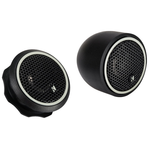 Used Kicker CS Series 46CST204 3/4" Titanium Dome Tweeters w Poly-Switch Protection