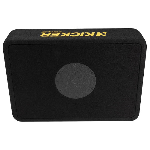 Used Kicker 50TCWC104 50 Series CompC 10" Subwoofer Enclosure, 500 Watts Peak Power