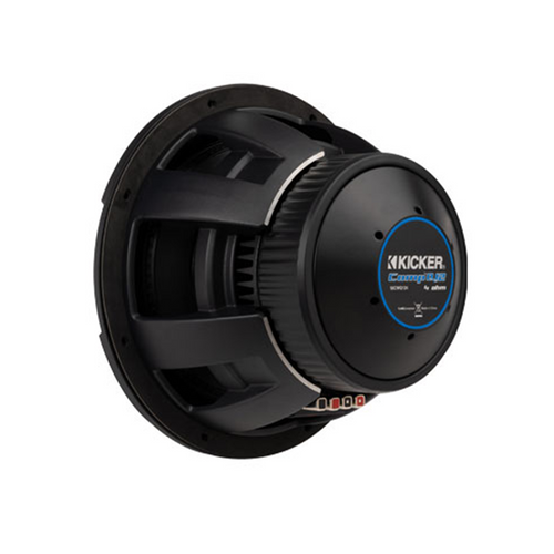 Used Kicker 51CWQ124 12" CompQ Series 1000 Watts Dual Voice Coil 4 Ohm Subwoofer