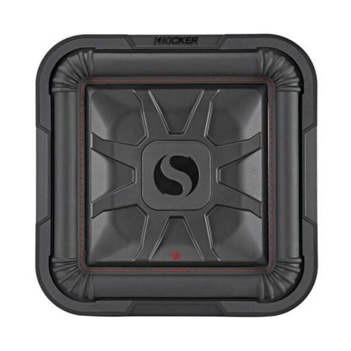 Used Kicker 46L7T124 Solo-Baric Shallow-Mount Dual 12" 4-Ohm Component Subwoofer