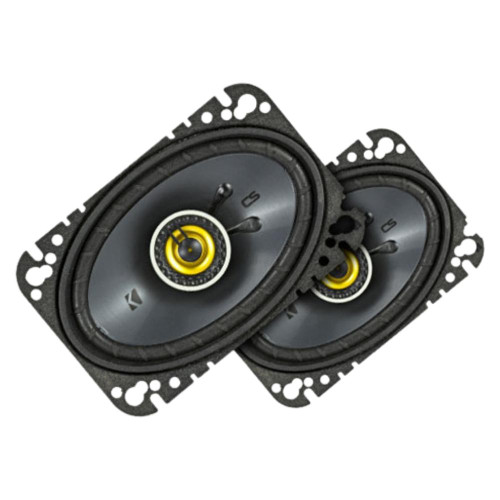 Open Box Kicker 46CSC464 CS Series 4"x6" 2-Way Coaxial Car Speakers with 150 Watts Peak