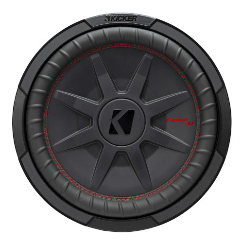 New, Open Box Kicker 48CWRT122 1000W Peak 12" Comp RT Dual 2 ohm Shallow Mount Subwoofer