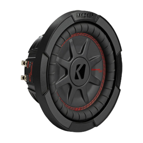 New, Open Box Kicker 48CWRT82 CompRT Series 8-Inch Subwoofer with Pair of 2-Ohm Voice Coils