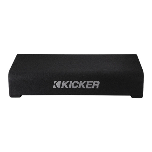 New, Open Box Kicker 48TRTP102 Sealed Down-Firing 10 Inch CompRT 2-Ohm Subwoofer Enclosure